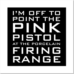 Pink Pistol Posters and Art